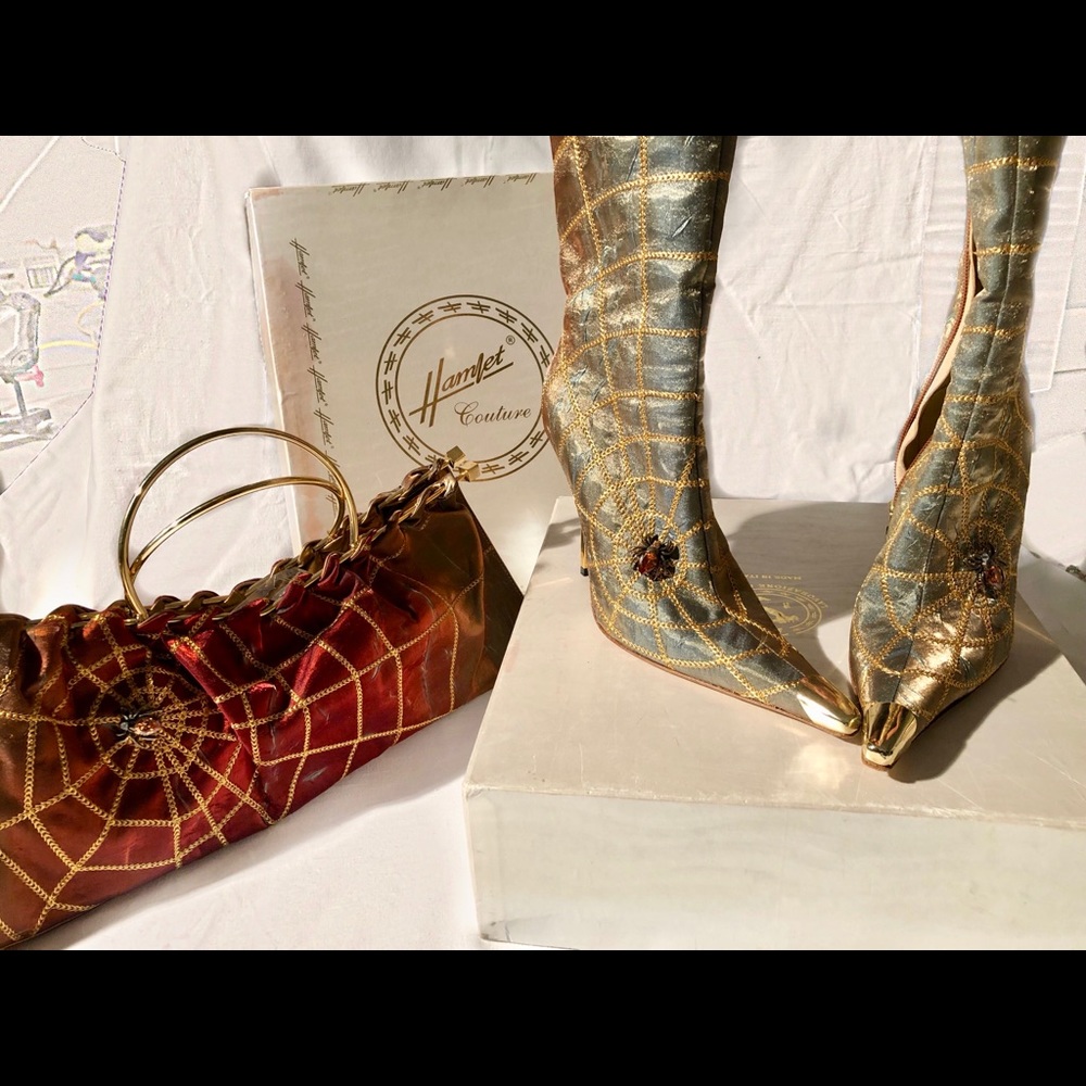 HAMLET COUTURE-exclusivecollection Boots & purse